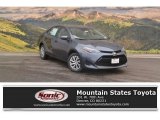 2017 Slate Metallic Toyota Corolla LE #119603336