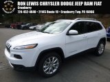 2017 Bright White Jeep Cherokee Limited 4x4 #119603017