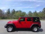 2017 Firecracker Red Jeep Wrangler Unlimited Sport 4x4 RHD #119603310