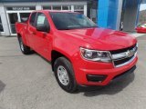 2017 Red Hot Chevrolet Colorado WT Extended Cab 4x4 #119602999