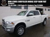 2017 Pearl White Ram 2500 Laramie Crew Cab 4x4 #119604004