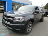 2017 Chevrolet Colorado WT Crew Cab 4x4 Front 3/4 View