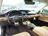 2017 Lexus ES 300h Hybrid Flaxen Interior