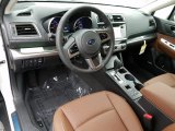 2017 Subaru Outback 2.5i Touring Java Brown Interior
