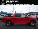 2017 Race Red Ford F150 XL SuperCrew 4x4 #119603418