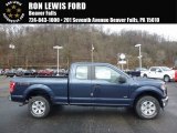 2017 Blue Jeans Ford F150 XL SuperCab 4x4 #119603416