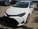 2017 Super White Toyota Corolla LE #119604398