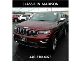 2017 Velvet Red Pearl Jeep Grand Cherokee Limited 4x4 #119604377