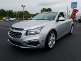 Silver Ice Metallic Chevrolet Cruze Limited in 2016