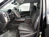 2017 GMC Sierra 2500HD Denali Crew Cab 4x4 Jet Black Interior