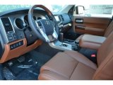 2017 Toyota Sequoia Platinum 4x4 Red Rock/Black Interior
