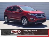 2017 Ruby Red Metallic Ford Edge SEL #119719654