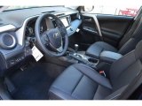 2017 Toyota RAV4 Platinum AWD Black Interior