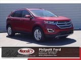 2017 Ruby Red Metallic Ford Edge SEL #119719652