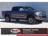 2017 Magnetic Gray Metallic Toyota Tacoma TRD Off Road Double Cab 4x4 #119719809