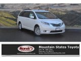 2017 Blizzard White Pearl Toyota Sienna Limited AWD #119719407