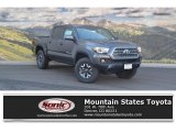 2017 Magnetic Gray Metallic Toyota Tacoma TRD Off Road Double Cab 4x4 #119719403