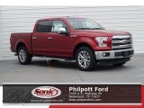 2017 Race Red Ford F150 Lariat SuperCrew #119719700