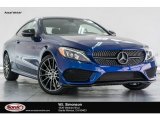 2017 Brilliant Blue Metallic Mercedes-Benz C 300 Coupe #119719542