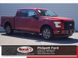 2017 Ruby Red Ford F150 XLT SuperCrew #119719698