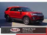 2017 Ruby Red Ford Explorer Platinum 4WD #119719687
