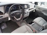 2017 Toyota Sienna XLE Ash Interior