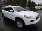 2017 Jeep Cherokee Limited 4x4 Front 3/4 View