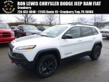 2017 Bright White Jeep Cherokee Trailhawk 4x4 #119719520