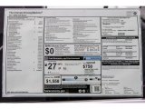 2017 BMW 5 Series 530i Sedan Window Sticker