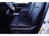2017 Toyota Tundra TRD PRO CrewMax 4x4 Black Interior