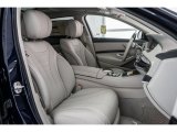 2017 Mercedes-Benz S 550 Sedan Crystal Grey/Seashell Grey Interior