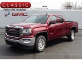 2017 Crimson Red Tintcoat GMC Sierra 1500 SLE Double Cab 4WD #119771742