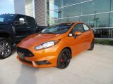 2017 Orange Spice Metallic Tri-Coat Ford Fiesta ST Hatchback #119771769
