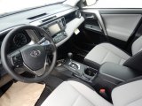 2017 Toyota RAV4 XLE AWD Hybrid Ash Interior