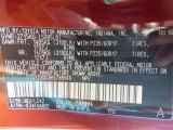 2017 Sienna Color Code for Salsa Red Pearl - Color Code: 3Q3