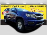 2017 Laser Blue Metallic Chevrolet Colorado WT Extended Cab 4x4 #119771527