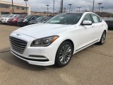 2017 Casablanca White Hyundai Genesis G80 AWD #119792895