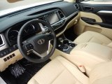 2017 Toyota Highlander LE AWD Almond Interior