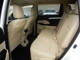2017 Toyota Highlander LE AWD Rear Seat