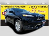 2017 Diamond Black Crystal Pearl Jeep Cherokee Limited 4x4 #119792463