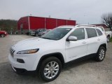 2017 Bright White Jeep Cherokee Limited 4x4 #119792739