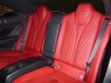 2017 Lexus RC F Rear Seat