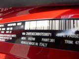 2017 Giulia Color Code for Rosso (Red) Competizione Tri-Coat - Color Code: 361