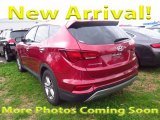 2017 Serrano Red Hyundai Santa Fe Sport AWD #119792845