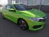 2017 Energy Green Pearl Honda Civic EX-L Coupe #119792926