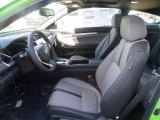 2017 Honda Civic EX-L Coupe Black/Ivory Interior