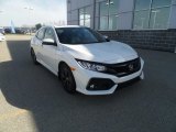 2017 White Orchid Pearl Honda Civic EX Hatchback #119792922