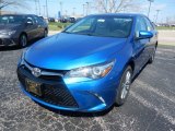 2017 Blue Streak Metallic Toyota Camry SE #119825340