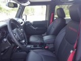 2017 Jeep Wrangler Rubicon Recon Edition 4x4 Black Interior