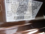 2017 Versa Note Color Code for Cocoa Embers - Color Code: CAQ